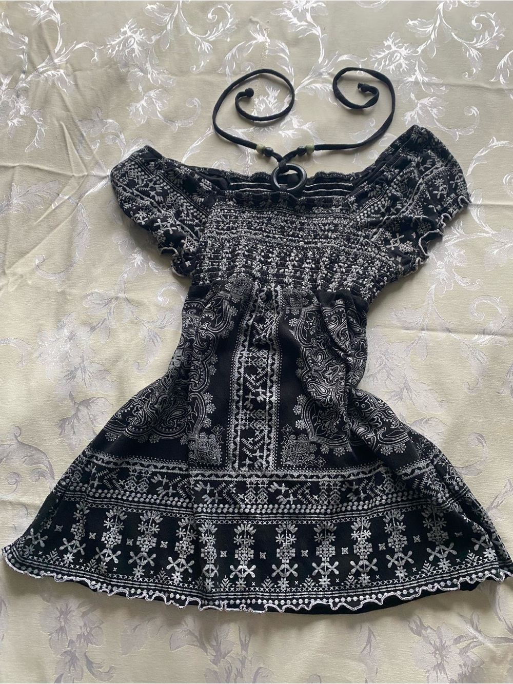 VINTAGE Majora Deadstock Babydoll Halter top